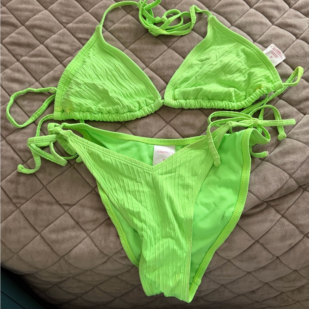 Xhilaration Neon Green Bikini